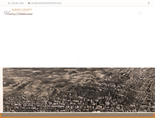 Tablet Screenshot of albanycountyhistory.org